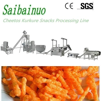 Kurkure Cheetos ekstrūdera izgatavošanas mašīna
