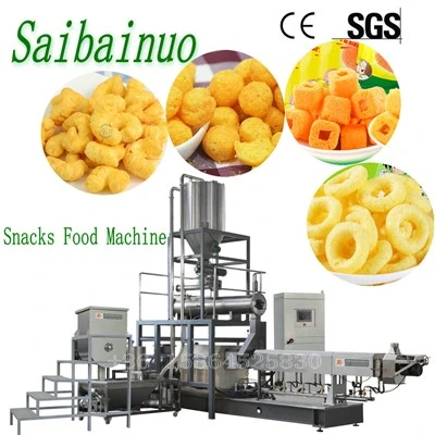 Puffed Snacks pārtikas ražošanas līnijas apstrādes līnija